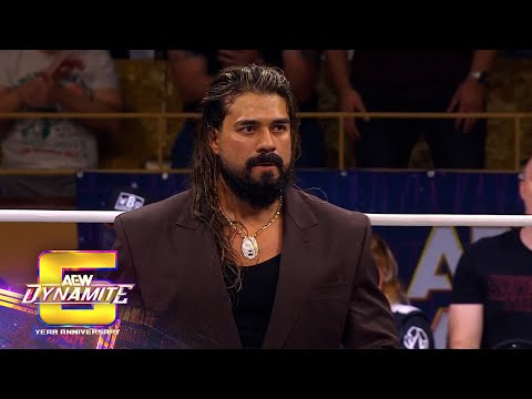 Andrade El Idolo RETURNS ... and joins Don Callis? | AEW Dynamite, 10/1/25
