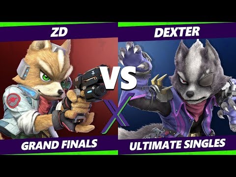 S@X 344 Grand Finals - ZD (Fox) Vs. Dexter [L] (Wolf) Smash Ultimate - SSBU