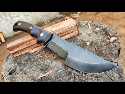 Knife Making - Tom Brown Tracke: The Knife From  "THE HUNTED"