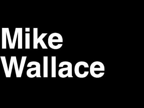 How to Pronounce Mike Wallace Pittsburgh Steelers NFL Football Touchdown TD Tackle Hit Yard Run