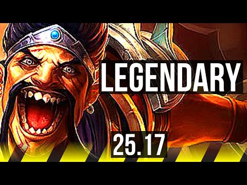 DRAVEN & Alistar vs APHELIOS & Milio (ADC) | 11/0/7, Legendary | KR Master | 25.17