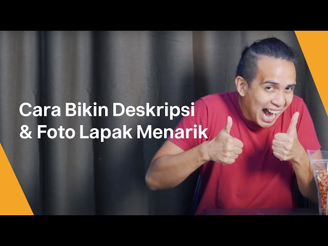 Thumbnail video Cara Bikin Deskripsi dan Foto Produk Menarik