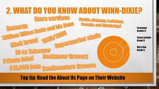 Top 5 Winn Dixie Interview Questions and Answers