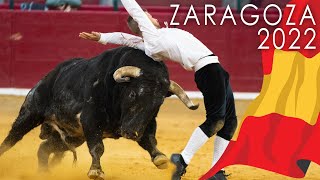 💥 ¡AL LÍMITE! RECORTADORES CON TOROS EN ZARAGOZA · 🏆 EL PILAR 2022