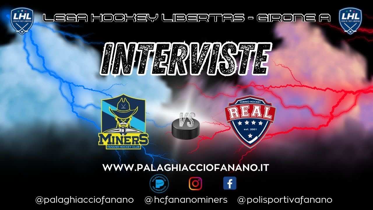 Interviste Post Gara: HC Miners Fanano vs HC Real Torino