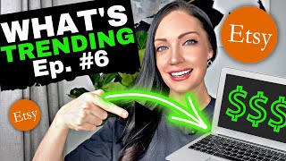 Whats Trending on Etsy 💥Print on Demand Research [Episode 6]