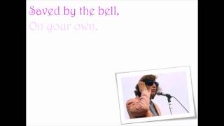 Robin Gibb Saved By The Bell Lyrics Video [HQ]