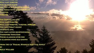 Your (Thy) Throne Oh God by Kelly Willard