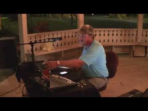Iva,SC  Lamar grounds manager for the town of Iva DJ's for the night..9-22-2016