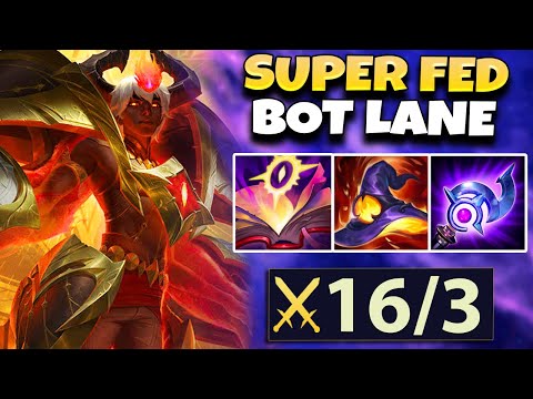 I got Over 15 Kills Decimating Bot Lane In Grand Master (Xerath Hard Carry)