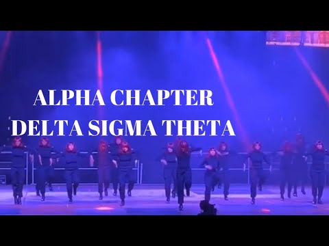 The Alpha Chapter of Delta Sigma Theta Sorority Inc Homecoming Step Show | Howard University