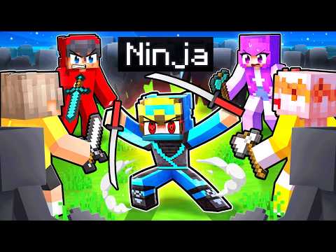 HUNTERS vs NINJA SPEEDRUNNER in Minecraft!