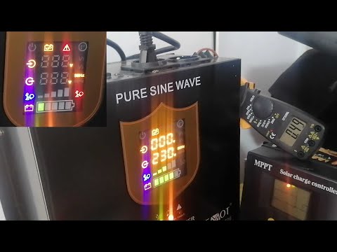 Kemot Inverter at 24V to 1200W Vaccum Cleaner Payback Time or Not with double batteries power