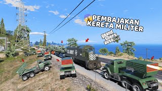 Download lagu MISI MENGHENTIKAN KERETA API MILITER - GTA 5 MOD mp3