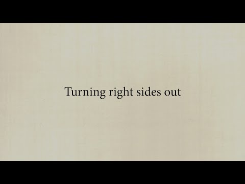 Artisan Apron - Hints And Tips - Turning Right Sides Out