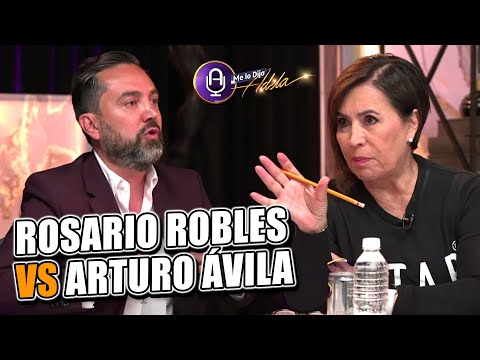 Así fue el agarrón entre Rosario Robles y Arturo Ávila en el postdebate | Mesa de análisis