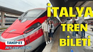 İtalya'da Hızlı Tren Biletini Nasıl Aldık...Yolculuğumuz nasıl geçti..Milano, Ve