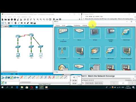 5.2.1.6 Packet Tracer - Investigating Convergence