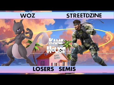 4o4 Kame House MIDLEVEL SLUMS 6 - GUMP2| Woz (Mewtwo, Palutena) vs StreetDzine (Snake) - Losers Semi