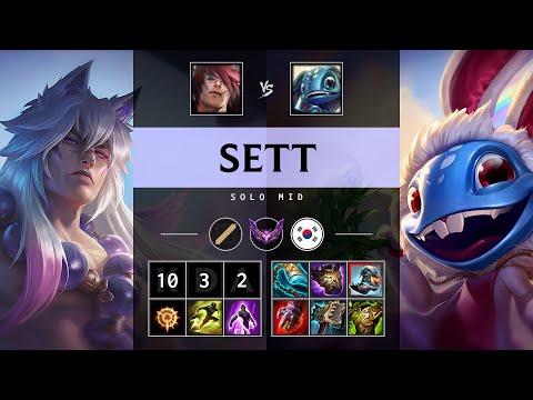 Sett Mid vs Fizz - KR Master Patch 25.08