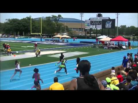 2015 USATF Region 3 Championships 15-16 Girls 200m Finals @ Hampton University