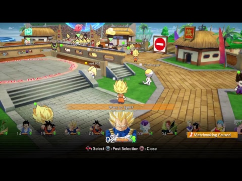 Dragon Ball FighterZ online multiplayer gameplay on PS4