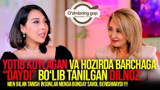 Yotib kuylagan Dilnoz: Men bilan tanish insonlar menga bunday savol berishmaydi !