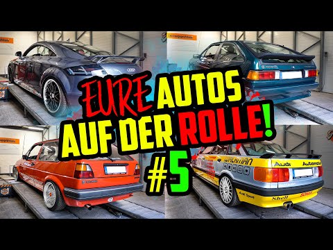 MICHAS Auto auf der ROLLE! - Prüfstandstag Halle77 - MARCO nimmt EURE Autos ran!