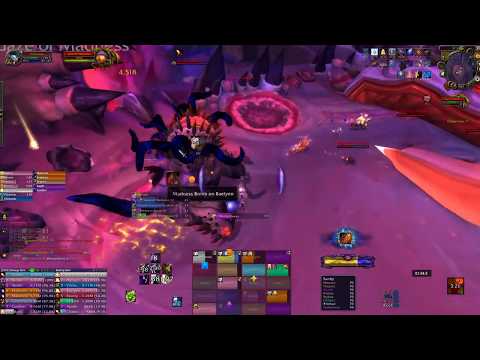 Never vs Carapace of N'Zoth Mythic - Ny'alotha, the Waking City  l  Disc Priest PoV