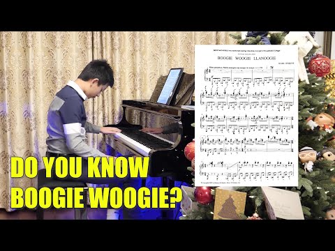 Boogie Woogie Llanoogie - Do You Know Boogie Woogie? Diploma Recording | Cole Lam 13 Years Old