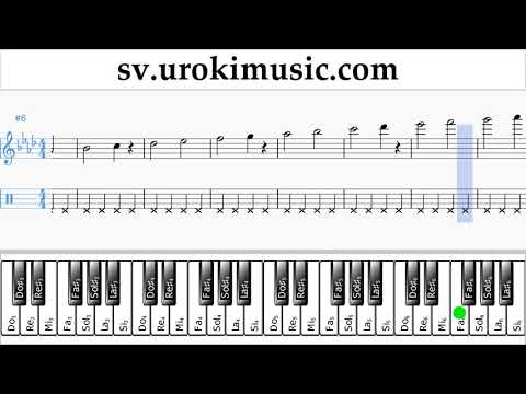 Lär Dig Spela Piano (höger hand) P!nk - What About Us Tabs Nybörjare Del 1 övningar um-i492