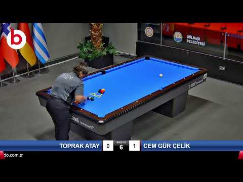 TOPRAK ATAY & CEM GÜR ÇELİK Bilardo Maçı - 