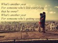 Johnny Logan What S Another Year Lyrics