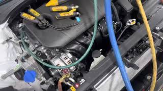2022 Kia forte, refrigerant, 500 g recharge ￼