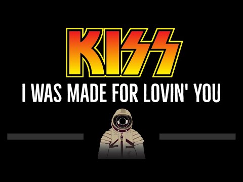 KISS • I Was Made for Lovin' You (CC) 🎤 [Karaoke] [Instrumental Lyrics]