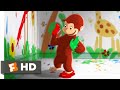 Curious George 2006 Playing With Paint Scene 4 10 Movieclips