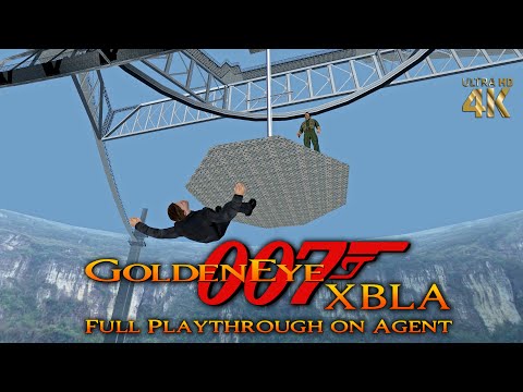 Leaked Goldeneye 007 Beta (Xbox Live Arcade) - Full Playthrough on Agent Difficulty (4K)