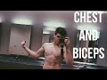 CRAZY CHEST AND BICEPS PUMP!!!