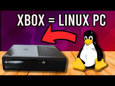 I Turned My Xbox 360 Into a Linux PC!