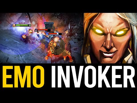 EMO INVOKER vs ARC WARDEN MID | Dota 2 Invoker