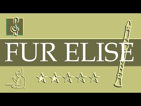 Recorder  Notes Tutorial - Beethoven - Für Elise (Sheet music)