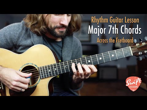 How to Play Maj7 Chords Across the Fretboard!