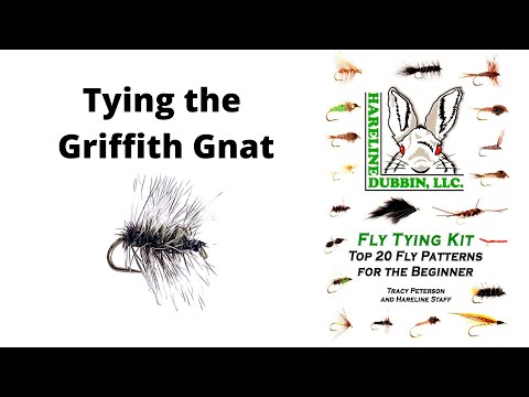 Fly Tying the Griffith Gnat - Hareline Fly Tying Material Kit