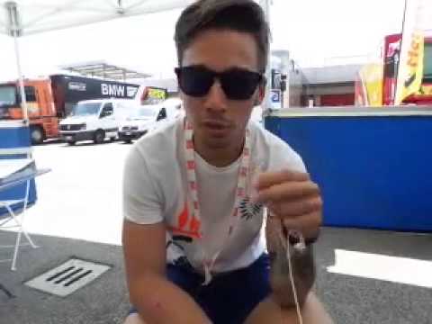 Mattia Cassani dopo le qualifiche di Imola CIV 014