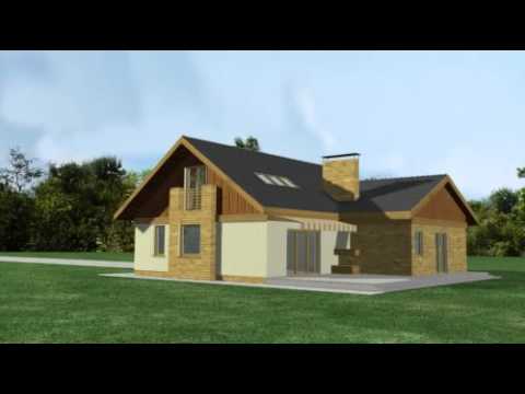 Wisienka - projekt domu pracowni Horyzont