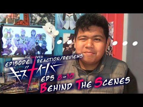 BTS Recording Kiznaiver Episodes 8-10 Reviews (Behind The Scenes)