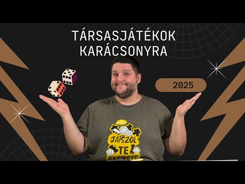 Karácsonyi társasjáték ajánló 2025  - Mit Játsszunk?