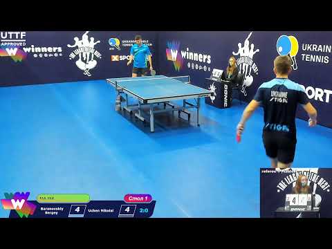 Baranovskiy Sergey-Uchen Nikolai  League of Best Table Tennis 1 09:30 19.12.2020