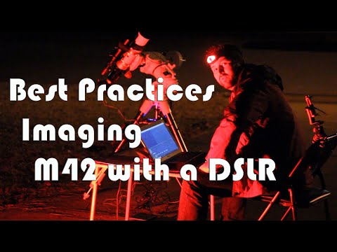 Let's photograph The Great Orion Nebula M42 with a DSLR