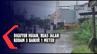 Download lagu Diguyur Hujan, Ruas Jalan Kodam 3 Banjir 1 Meter mp3